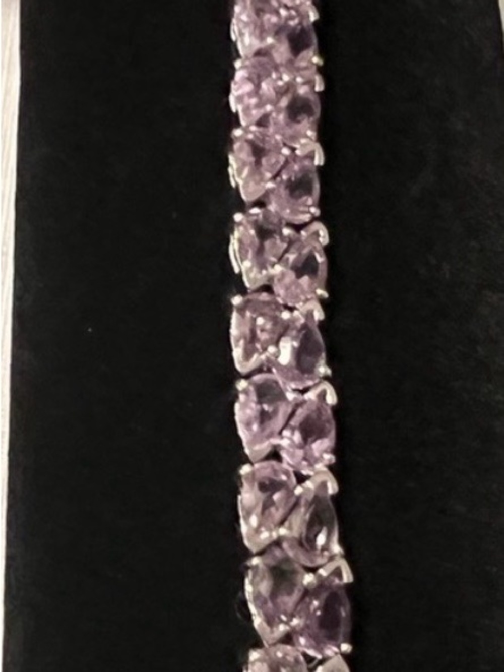Amethyst Tennis Bracelet